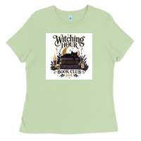Matcha Watching Hour Book Club Ladies Tee - Merry & Macabre
