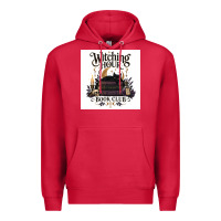 Cardinal Watching Hour Book Club Premium Hoodie - Merry & Macabre