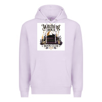 Lilac Watching Hour Book Club Premium Hoodie - Merry & Macabre