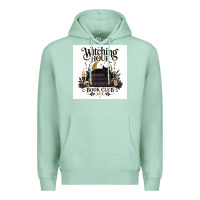 Seafoam Watching Hour Book Club Premium Hoodie - Merry & Macabre