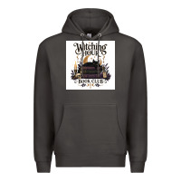 Smoke Watching Hour Book Club Premium Hoodie - Merry & Macabre