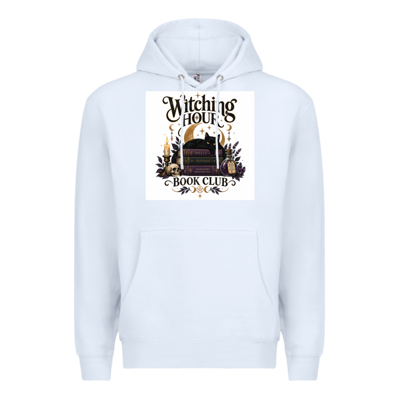 Watching Hour Book Club Premium Hoodie by Merry & Macabre | Teevron