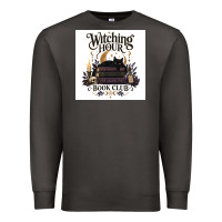 Smoke Watching Hour Book Club Premium Sweatshirt - Merry & Macabre
