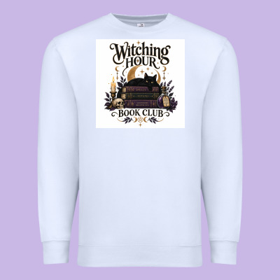 Premium Sweatshirt Watching Hour Book Club