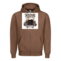 Chestnut Watching Hour Book Club Zipper Hoodie - Merry & Macabre