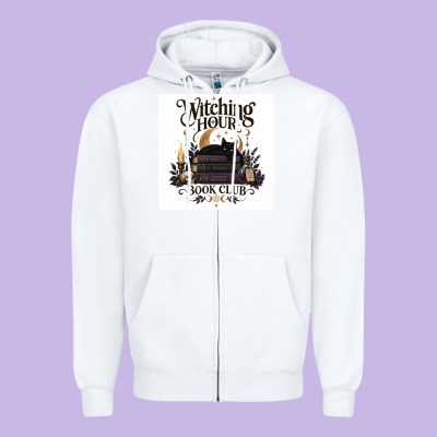 Zipper Hoodie Watching Hour Book Club