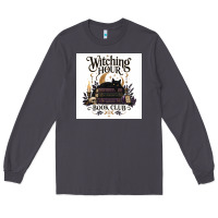Smoke Watching Hour Book Club Long Sleeve Tee - Merry & Macabre