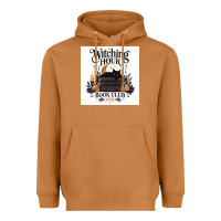 Meerkat Watching Hour Book Club Heavyweight Hoodie - Merry & Macabre