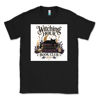 Black Watching Hour Book Club Classic Tee - Merry & Macabre