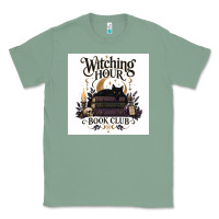 Sage Watching Hour Book Club Classic Tee - Merry & Macabre