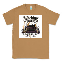 Toasted Coconut Watching Hour Book Club Classic Tee - Merry & Macabre