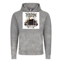 Cloud Rock Watching Hour Book Club Vintage Hoodie - Merry & Macabre