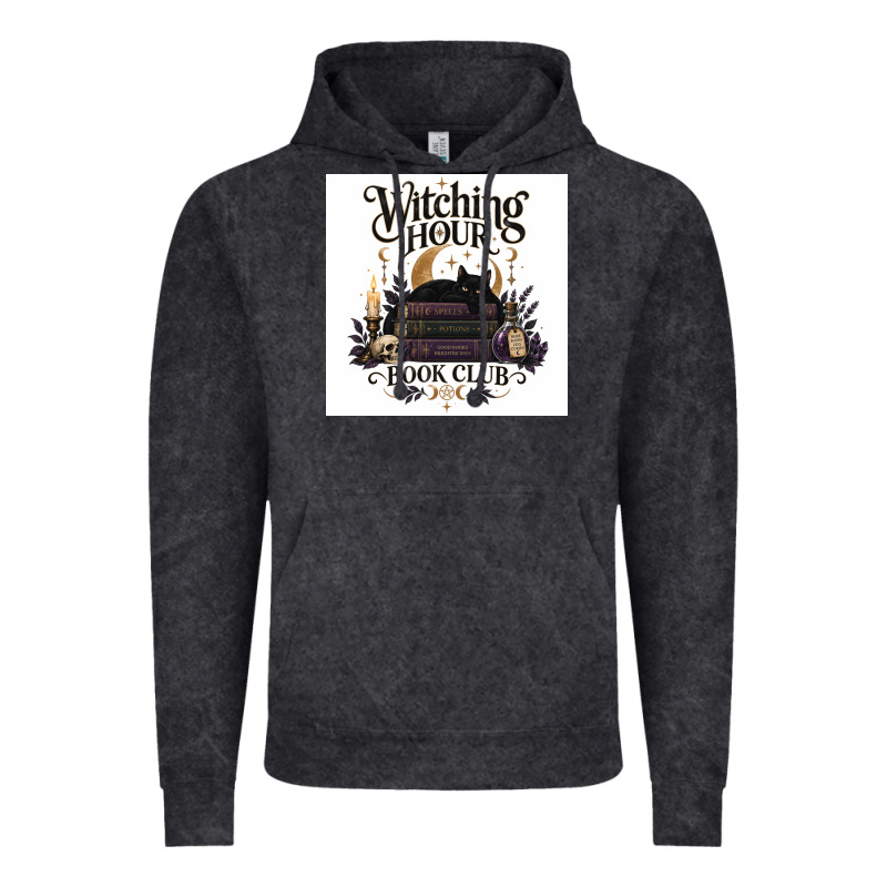 Watching Hour Book Club Vintage Hoodie by Merry & Macabre | Teevron
