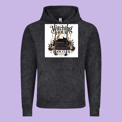 Watching Hour Book Club Vintage Hoodie Designed By Merry & Macabre