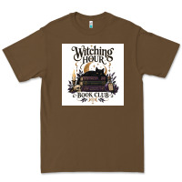 Cacao Watching Hour Book Club Premium Tee - Merry & Macabre