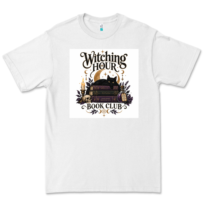 Watching Hour Book Club Premium Tee by Merry & Macabre | Teevron