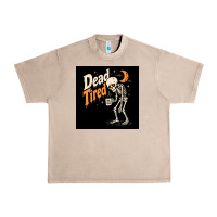 French Oak Dead Tired Urban Heavy Tee - Merry & Macabre