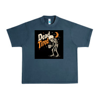 Midnight Navy Dead Tired Urban Heavy Tee - Merry & Macabre