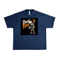 Navy Dead Tired Urban Heavy Tee - Merry & Macabre