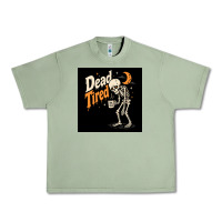 Oil Green Dead Tired Urban Heavy Tee - Merry & Macabre