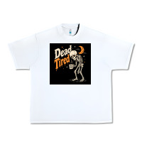 White Dead Tired Urban Heavy Tee - Merry & Macabre