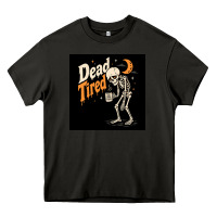 Asphalt Dead Tired Heavy Core Tee - Merry & Macabre