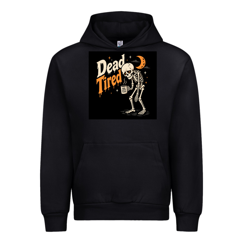 Dead Tired Urban Hoodie by Merry & Macabre | Teevron