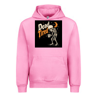 Fuchsia Pink Dead Tired Urban Hoodie - Merry & Macabre