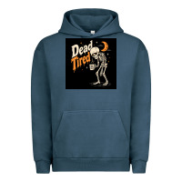 Pigment Midnight Navy Dead Tired Urban Hoodie - Merry & Macabre