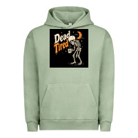Pigment Oil Green Dead Tired Urban Hoodie - Merry & Macabre