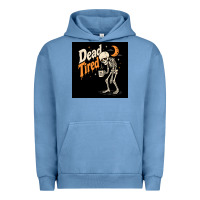 Pigment Pebble Blue Dead Tired Urban Hoodie - Merry & Macabre