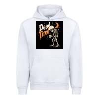 White Dead Tired Urban Hoodie - Merry & Macabre