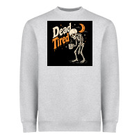 Heather Grey Dead Tired Heavyweight Sweatshirt - Merry & Macabre