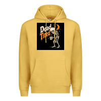Antique Gold Dead Tired Premium Hoodie - Merry & Macabre