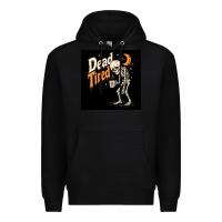 Black Dead Tired Premium Hoodie - Merry & Macabre