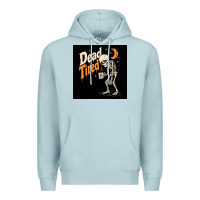 Blue Mist Dead Tired Premium Hoodie - Merry & Macabre