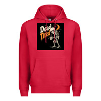 Cardinal Dead Tired Premium Hoodie - Merry & Macabre
