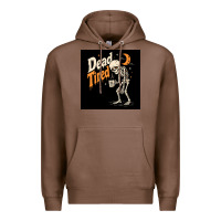 Chestnut Dead Tired Premium Hoodie - Merry & Macabre