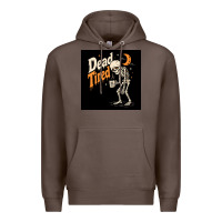 Coffee Dead Tired Premium Hoodie - Merry & Macabre