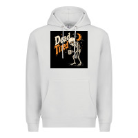 Dove Grey Dead Tired Premium Hoodie - Merry & Macabre