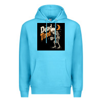 Ocean Blue Dead Tired Premium Hoodie - Merry & Macabre