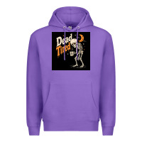 Purple Dead Tired Premium Hoodie - Merry & Macabre