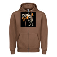 Chestnut Dead Tired Zipper Hoodie - Merry & Macabre