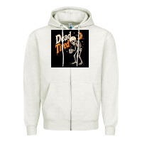 Oatmeal Heather Dead Tired Zipper Hoodie - Merry & Macabre