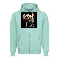 Seafoam Dead Tired Zipper Hoodie - Merry & Macabre