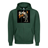 Sports Green Dead Tired Zipper Hoodie - Merry & Macabre