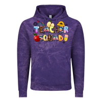 Cloud Purple teacher squad Vintage Hoodie - AdoDesignShop