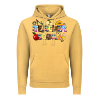 Vintage Mustard teacher squad Vintage Hoodie - AdoDesignShop