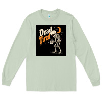 Matcha Dead Tired Long Sleeve Tee - Merry & Macabre