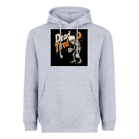 Heather Grey Dead Tired Heavyweight Hoodie - Merry & Macabre